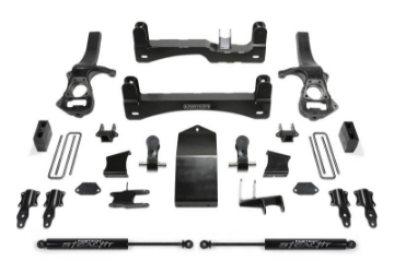 Picture of Fabtech 19-20 GM C-K1500 P-U w-Trail Boss-At4 Pkg 4in Basic Sys w-Stealth