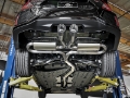 Picture of aFe Takeda 3in 304 SS Cat-Back Exhaust System w- Carbon Tips 2017+ Honda Civic Si 4dr I4 1-5L t