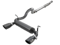 Picture of aFe Rebel Series 409 Stainless Steel Cat-Back Exhaust 18-21 Jeep Wrangler JL 2-0L t - Black Tip