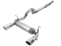 Picture of aFe Rebel Series 409 Stainless Steel Cat-Back Exhaust 18-21 Jeep Wrangler JL 2-0L t - Polished Tip