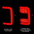 Picture of ANZO 2001-2011 Ford  Ranger LED Tail Lights w- Light Bar Black Housing Clear Lens