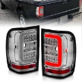 Picture of ANZO 2001-2011 Ford  Ranger LED Tail Lights w- Light Bar Chrome Housing Clear Lens