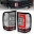 Picture of ANZO 2001-2011 Ford  Ranger LED Tail Lights w- Light Bar Chrome Housing Clear Lens