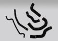 Picture of Mishimoto 05-06 Ford Mustang GT V8 - 05-10 GT500 Black Silicone Hose Kit