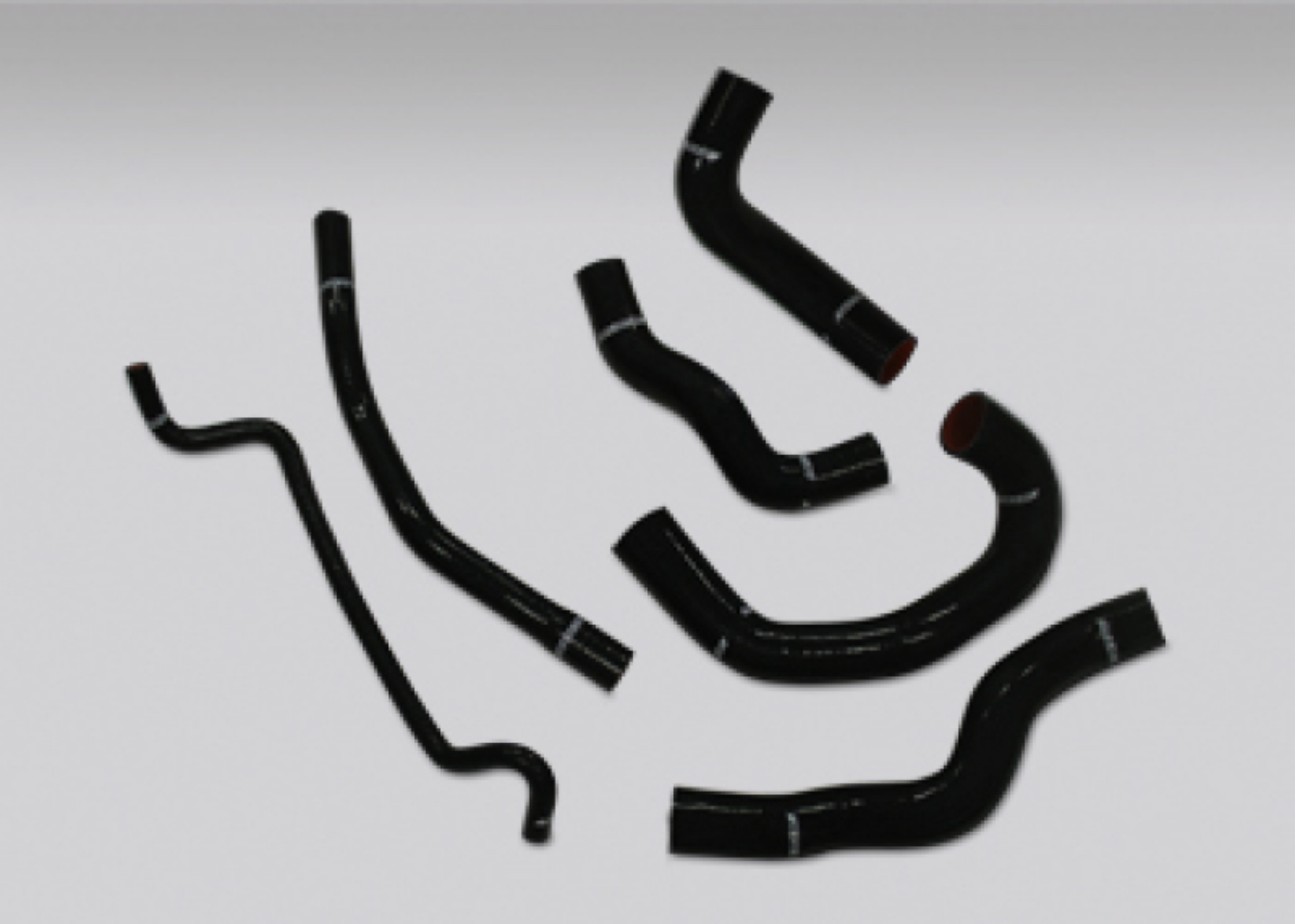 Picture of Mishimoto 05-06 Ford Mustang GT V8 - 05-10 GT500 Black Silicone Hose Kit