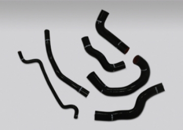 Picture of Mishimoto 05-06 Ford Mustang GT V8 - 05-10 GT500 Black Silicone Hose Kit