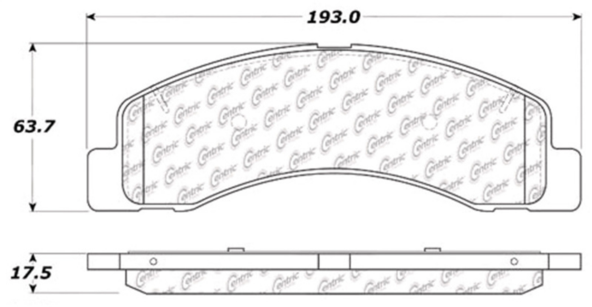 Picture of StopTech 99-04 Ford F-250 - 00-05 Excursion - 99-04 F-350 Super Duty Front Truck & SUV Brake Pads