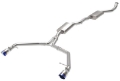 Picture of afe MACH Force-Xp 13-16 Audi Allroad L4 SS Cat-Back Exhaust w- Blue Flame Tips