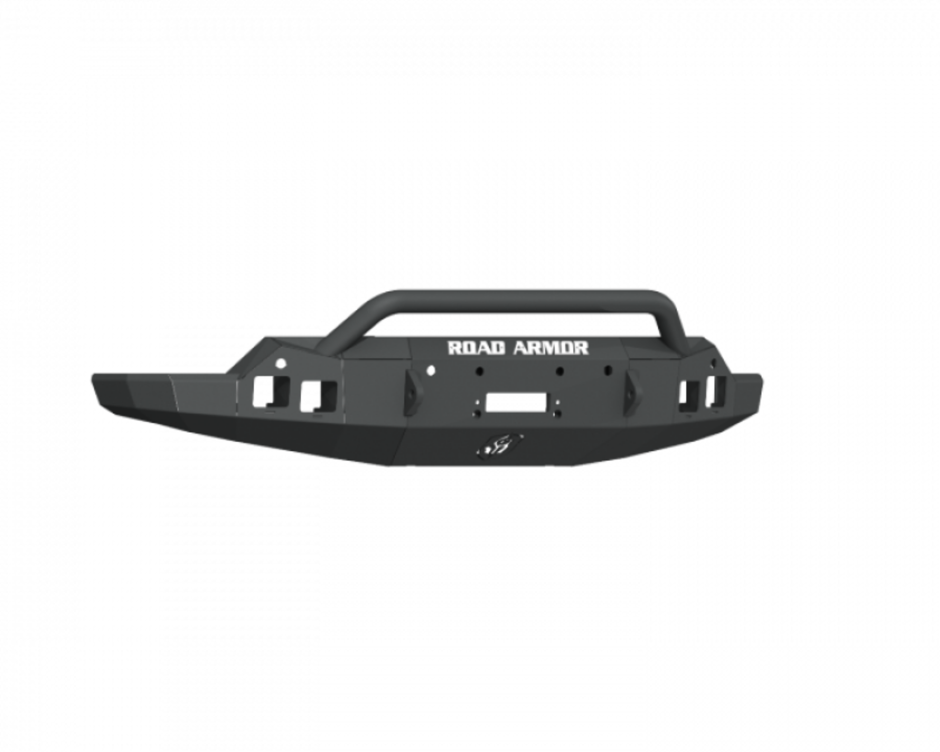 Picture of Road Armor 19-21 GMC Sierra 1500 Stealth Front Winch Bumper w- Pre-Runner Guard - Tex Blk