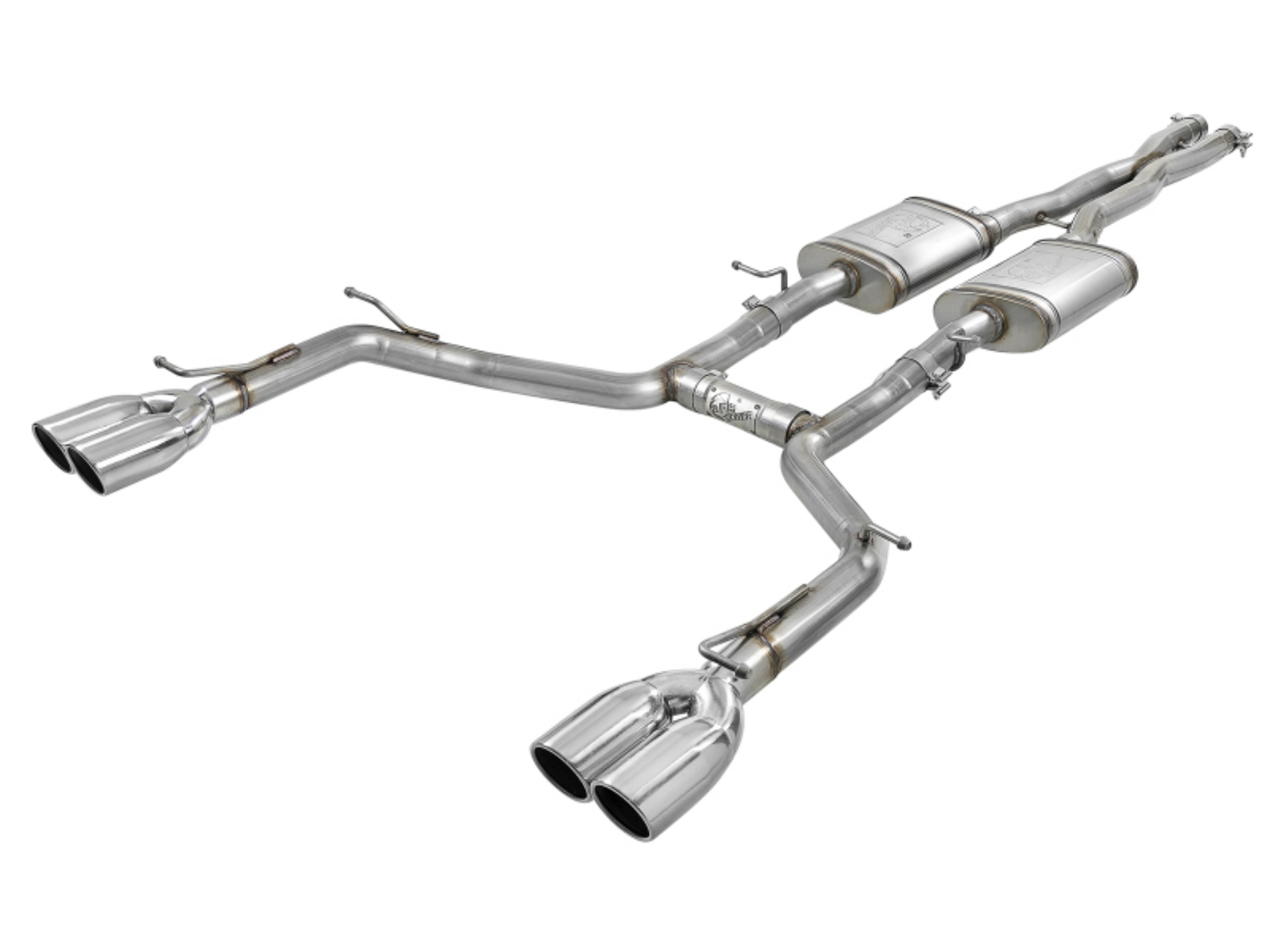 Picture of aFe MACH Force-Xp 2-1-2in 304 SS Cat-Back Exhaust 15-19 Dodge Challenger V6-3-6L - Polished Tip