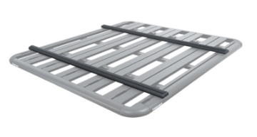Picture of Rhino-Rack Pioneer Accessory Bar HD C-Channel - 54in - 2 pcs - Black