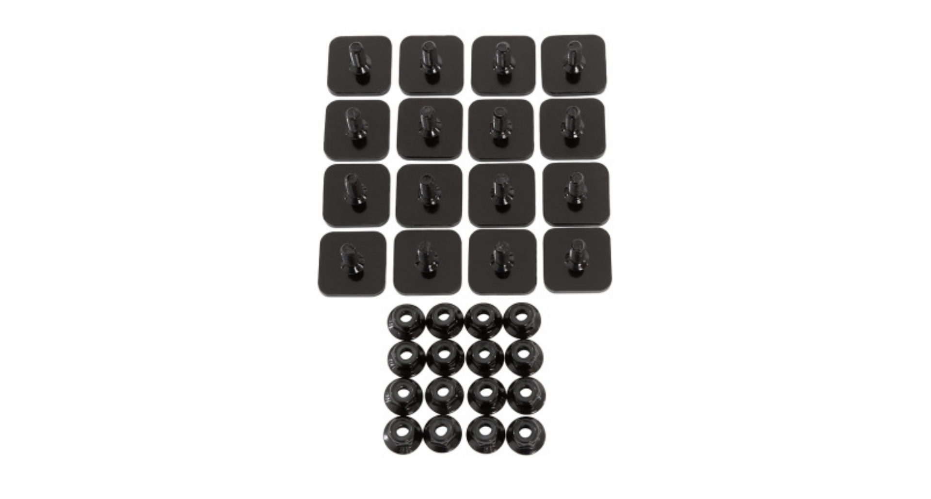 Picture of Rhino-Rack Pioneer NG Platform Replacement Channel Hardware - 16 pcs