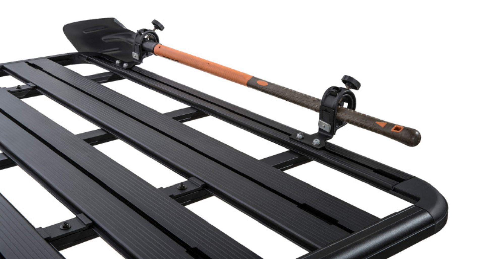 Picture of Rhino-Rack Multi-Purpose Shovel & Conduit Holder Bracket for 5 Series Pioneer Racks