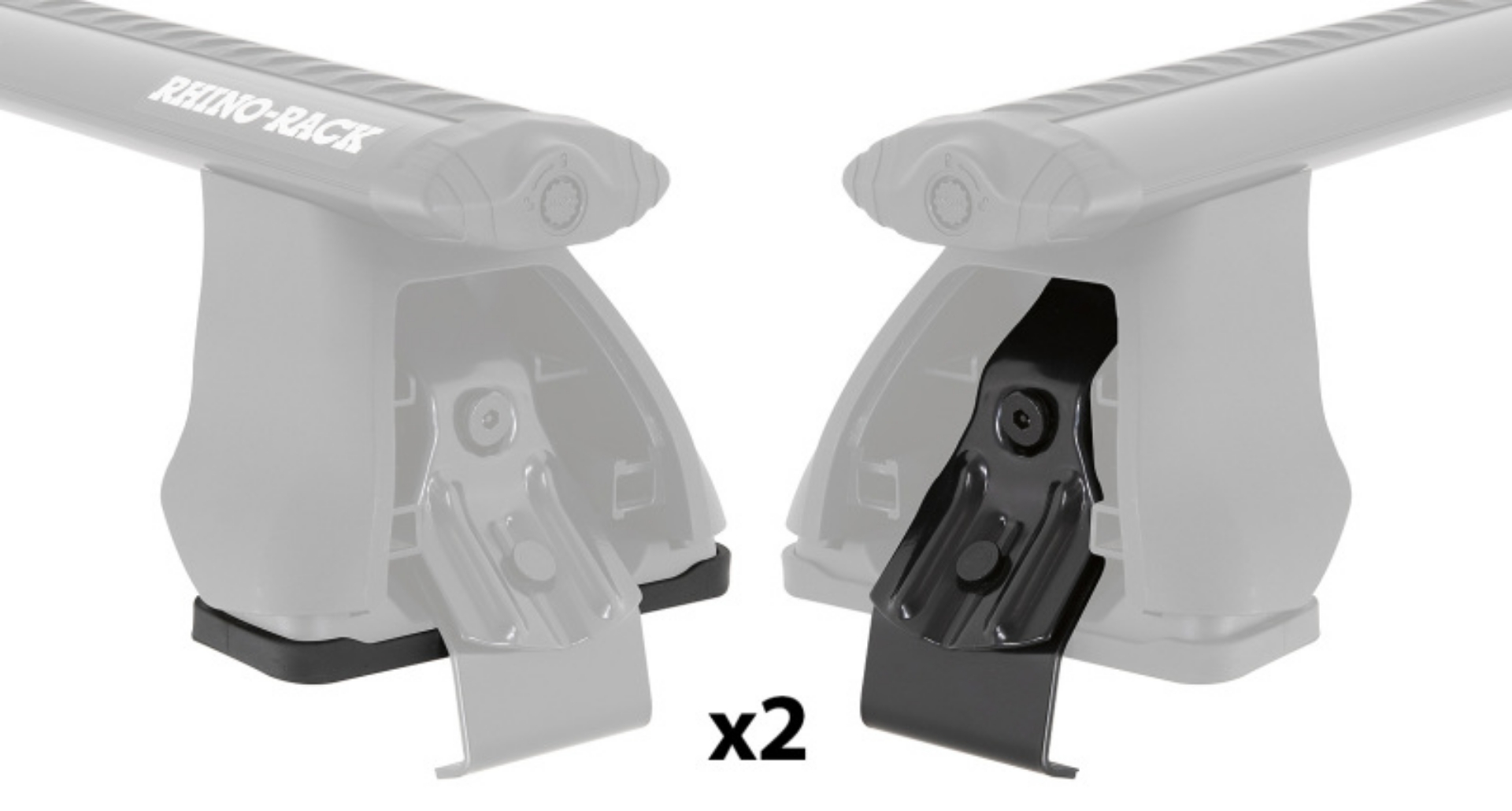 Picture of Rhino-Rack 2500 Fitting Kit - Half - 2 Pads-2 Clamps