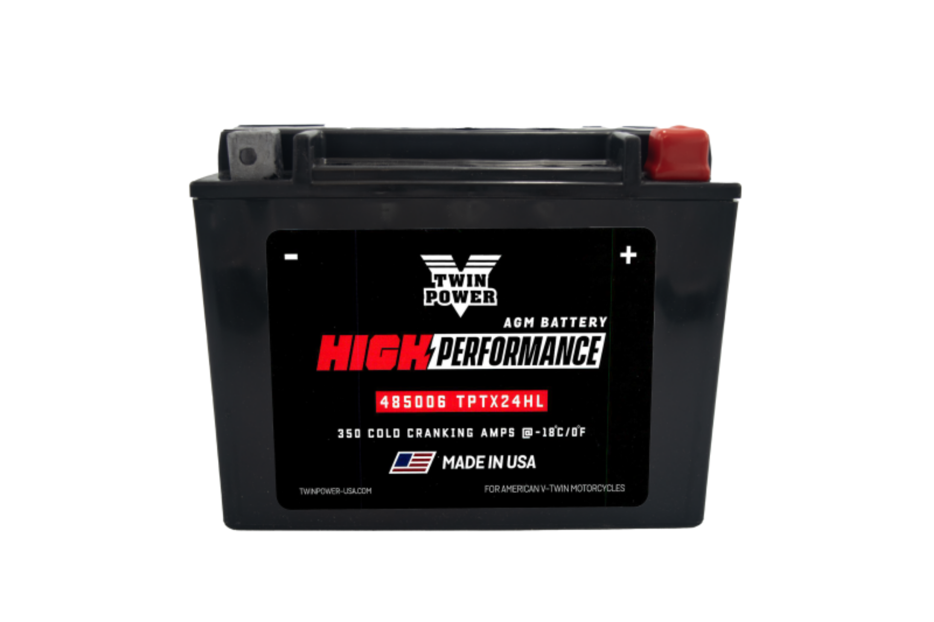 Picture of Twin Power YTX-24HL High Performance Battery Replaces H-D 66010-82A Made in USA 350 CCA