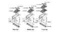 Picture of Rhino-Rack Pioneer Leg Height Spacer for RLT600 Legs