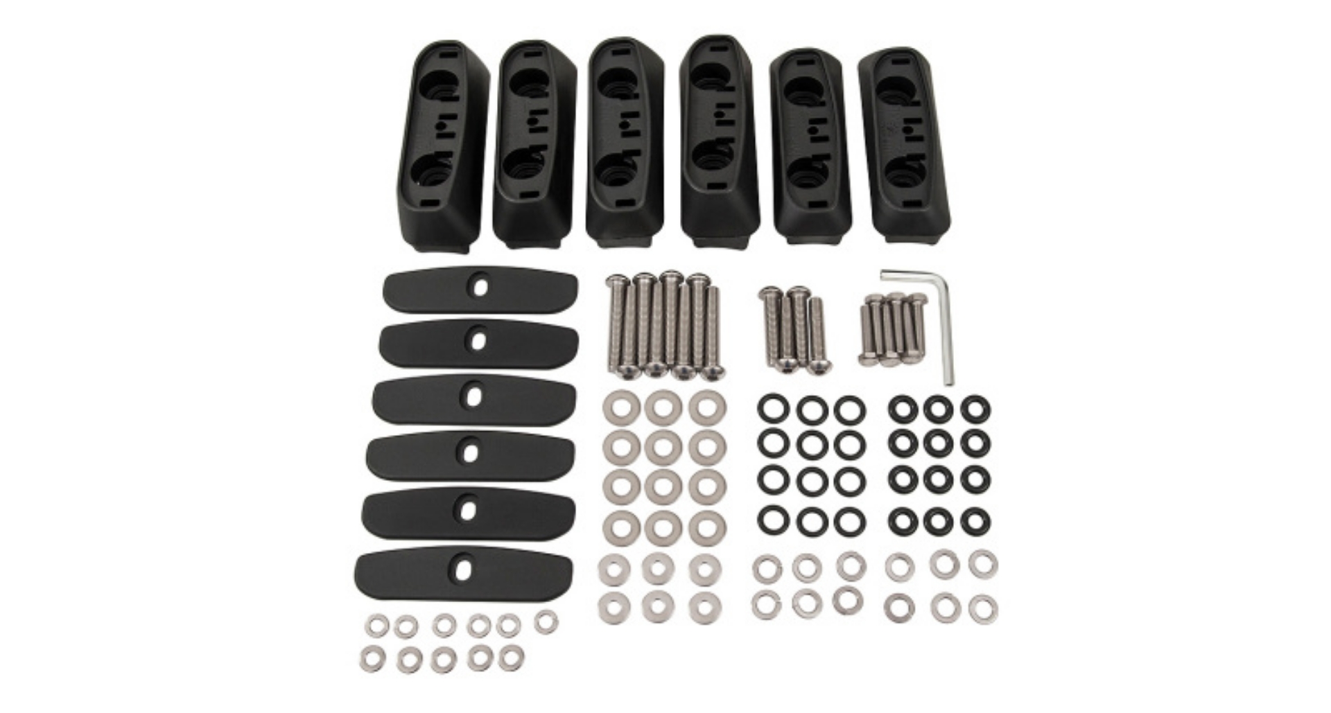 Picture of Rhino-Rack 03-09 Toyota Land Cruiser Prado RCP Base Kit - 6 pcs