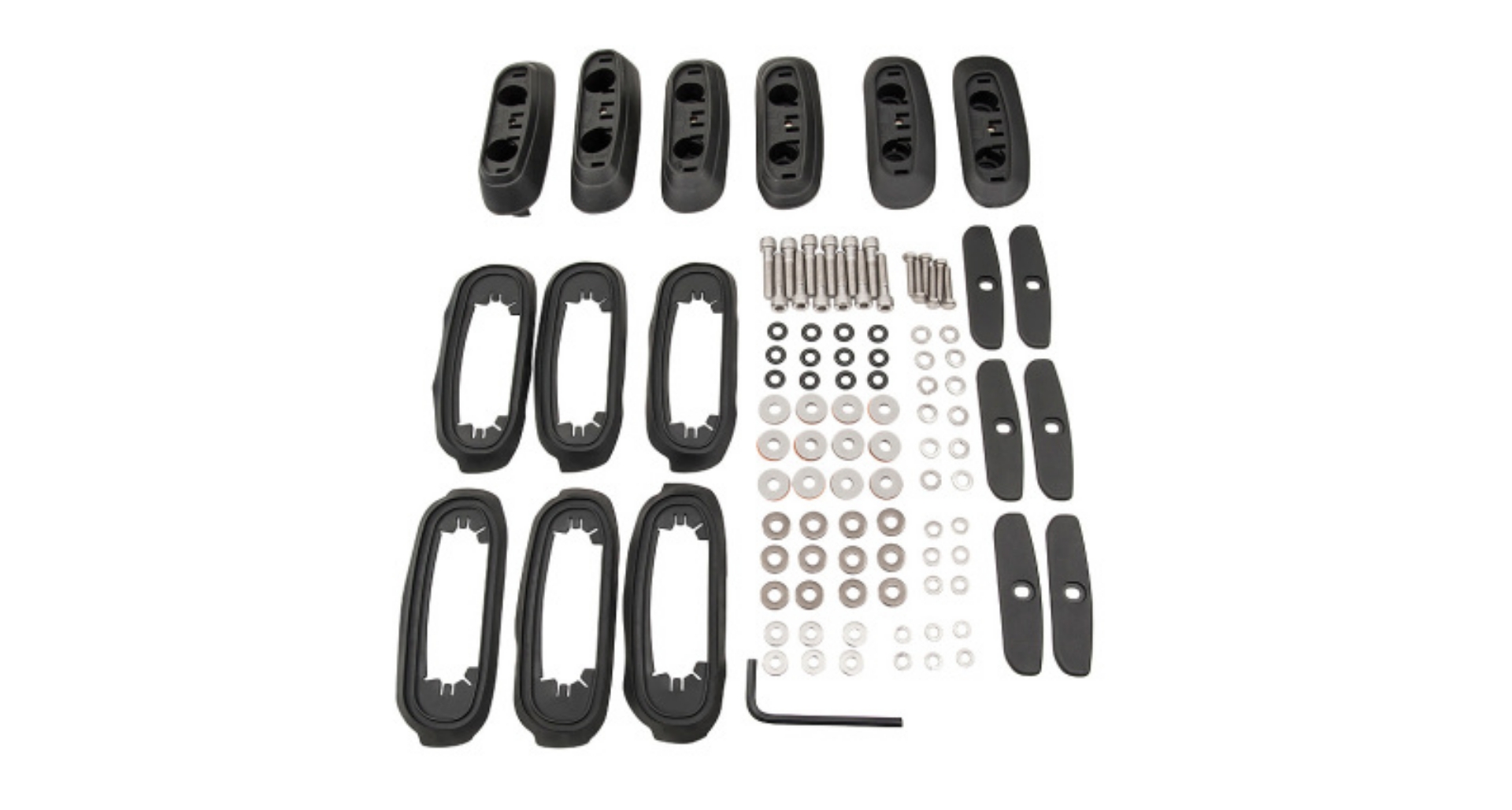 Picture of Rhino-Rack 08-21 Toyota Land Cruiser RCP Base Kit 200 Series - 6 pcs