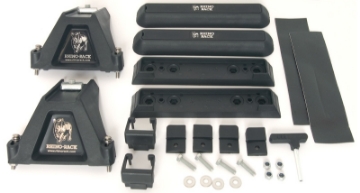 Picture of Rhino-Rack Heavy Duty Fixed Mount Cap-Topper Leg Set - High Profile - 2 pcs