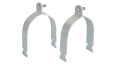 Picture of Rhino-Rack Heavy Duty Pipe Clamps - 4in - 4 Half Clamps