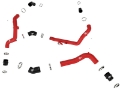 Picture of aFe 20-23 Ford Explorer ST V6 3-0L tt BladeRunner Aluminum Hot and Cold Charge Pipe Kit - Red
