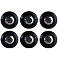 Picture of BLOX Racing New Fender Washers Kit M6 12pt - 6pc Large Diameter Black