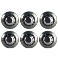 Picture of BLOX Racing New Fender Washers Kit M6 12pt - 6pc Large Diameter Gun Metal