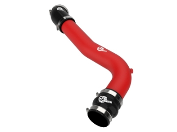 Picture of aFe 20-23 Ford Explorer ST V6 3-0L tt BladeRunner 2-3-4in Aluminum Cold Charge Pipe - Red