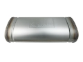 Picture of aFe MACH Force-Xp 409 SS Muffler 3in Dual Inlet-Dual Outlet 5in H x 8in W x 18in L - Oval Body