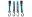 Picture of Rhino-Rack Tie Down Strap w-Hook - 3m-118in - Pair