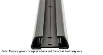 Picture of Rhino-Rack RTV Tracks w-Hardware & End Caps - 74-0in - Pair