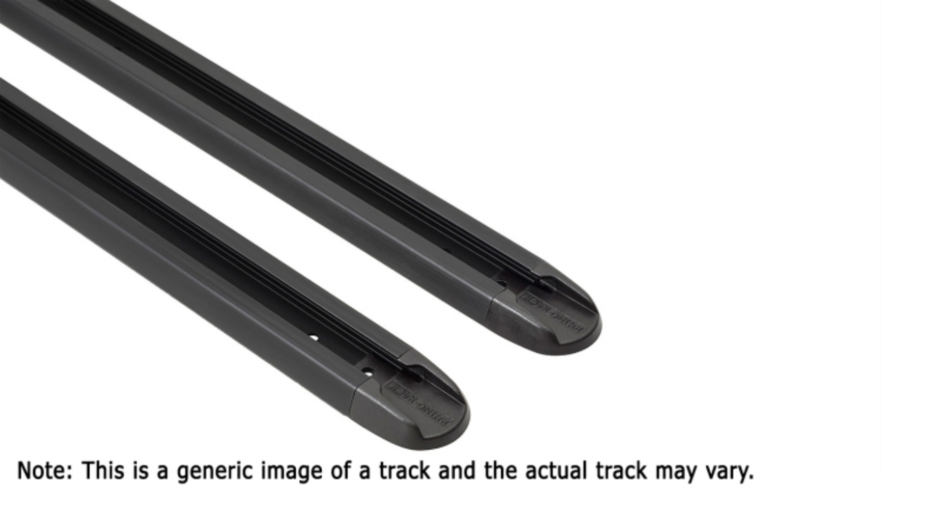 Picture of Rhino-Rack RTV Tracks w-Hardware & End Caps - 81-9in - Pair