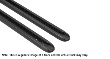 Picture of Rhino-Rack RTV Tracks w-Hardware & End Caps - 81-9in - Pair