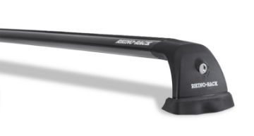 Picture of Rhino-Rack 16-22 Mazda CX-9 2nd Gen Front & Middle Vortex RVP 2 Bar Roof Rack - Black