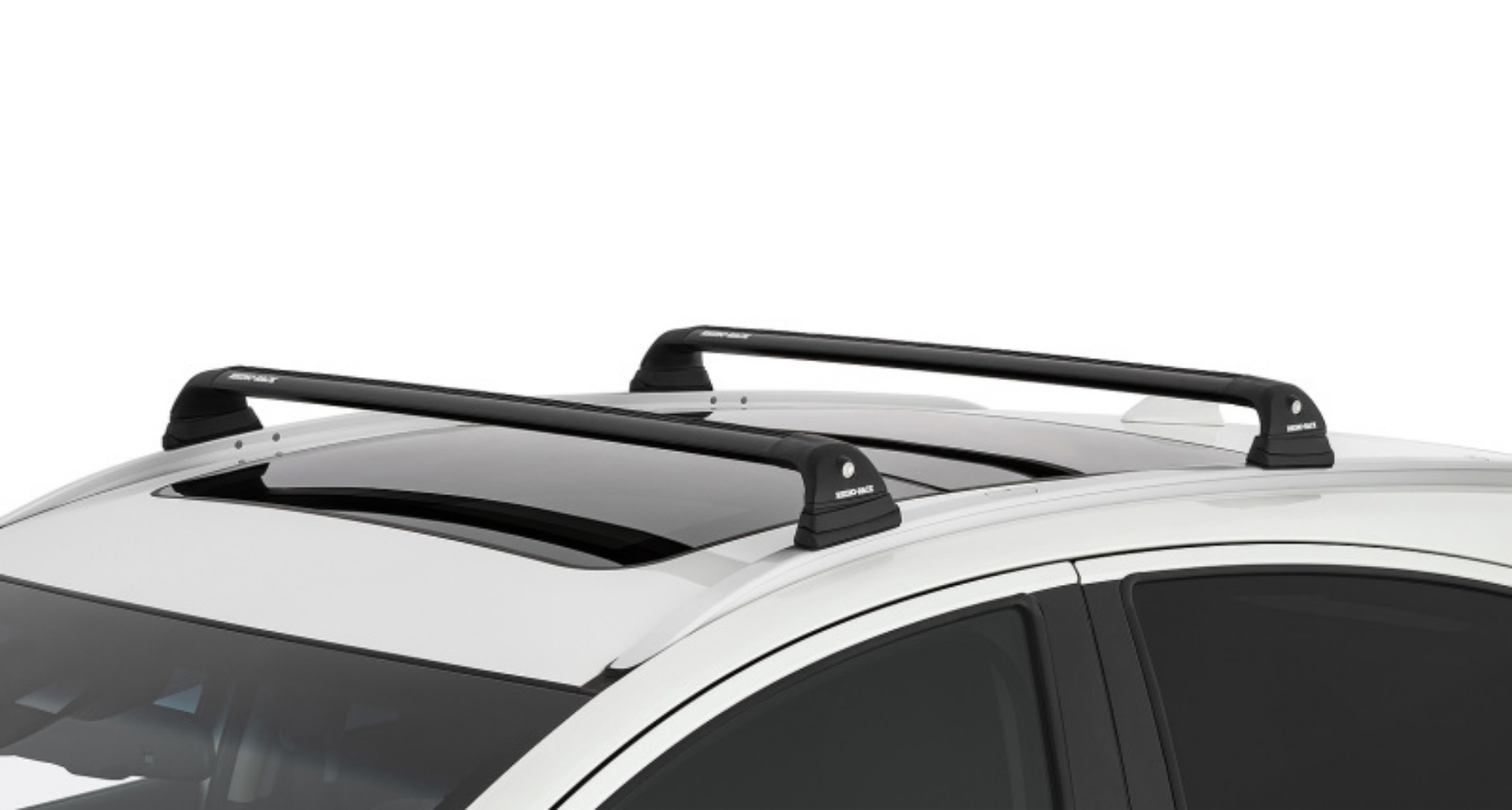 Picture of Rhino-Rack 15-22 Honda HR-V 2nd Gen 4 Door SUV w-Flush Rails Vortex RVP 2 Bar Roof Rack - Black