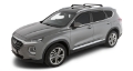 Picture of Rhino-Rack 19-22 Hyundai Santa Fe TM 5 Door SUV w-Flush Rails Vortex RVP 2 Bar Roof Rack - Black