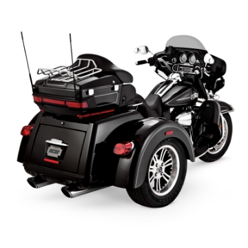 Picture of Vance & Hines HD Dresser 95-16 Twin Slash Round Slip-On Exhaust