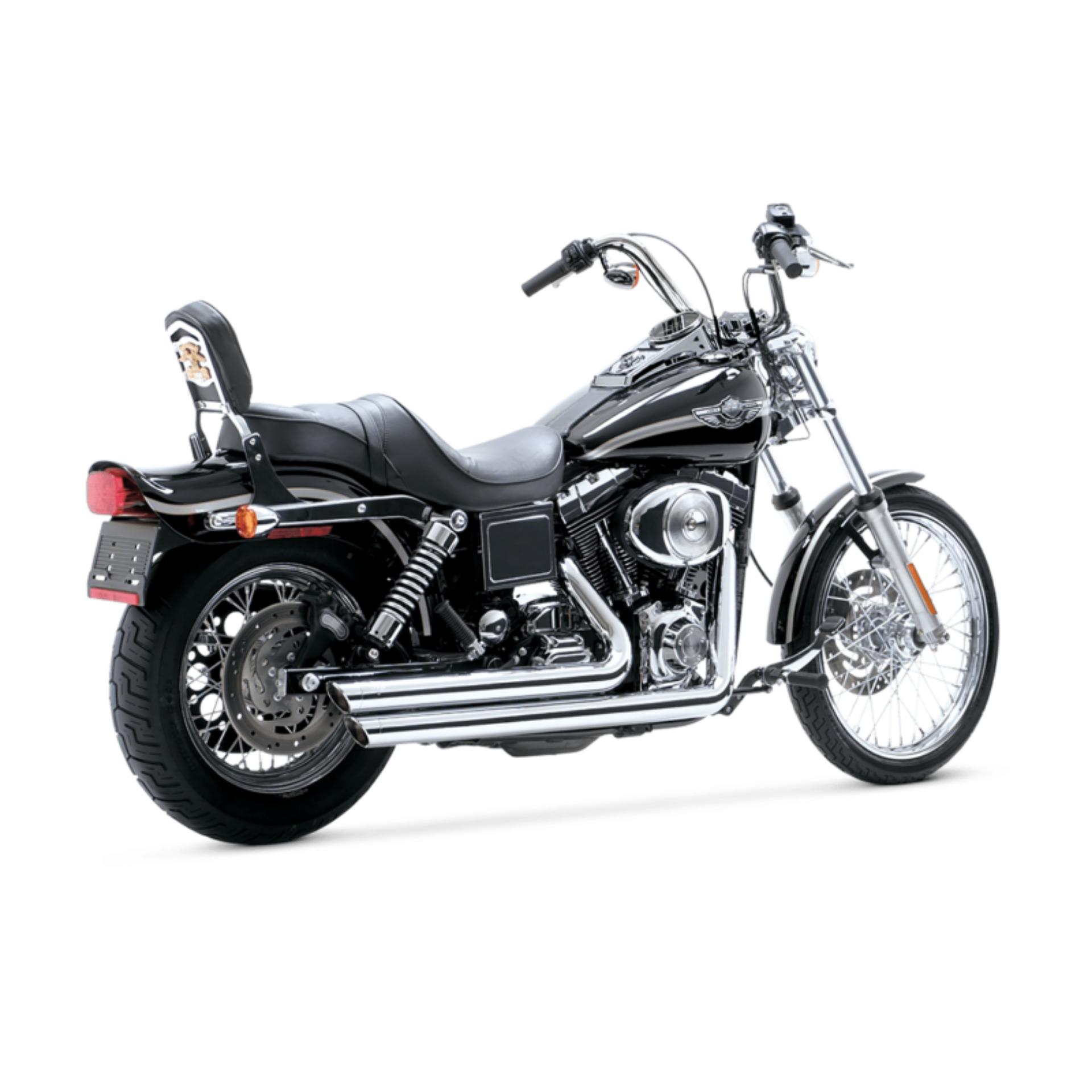 Picture of Vance & Hines HD Dyna 91-05 Big Shots Staggered Full System Exhaust
