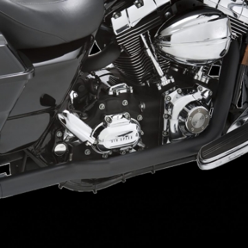 Picture of Vance & Hines Harley Davidson 95-08 Dresser Duals Exhaust - Black