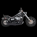 Picture of Vance & Hines Harley Davidson 08-17 Dyna - Fatbob- Wide Glide Twin Slash 3in Slip-On Exhaust