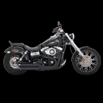 Picture of Vance & Hines Harley Davidson 08-17 Dyna - Fatbob- Wide Glide Twin Slash 3in Slip-On Exhaust