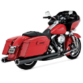 Picture of Vance & Hines HD Dresser 17-22 Hi-Output S-O Black Slip-On Exhaust