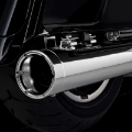Picture of Vance & Hines HD Dresser 17-22 Monster Round Chrome Slip-On Exhaust