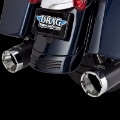 Picture of Vance & Hines HD Dresser 17-22 Monster Round Black Slip-On Exhaust