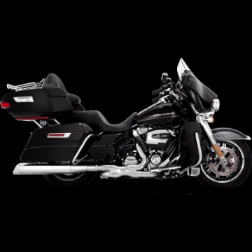 Picture of Vance and Hines Harley Davidson Monster V Slip-Ons - Black