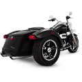 Picture of Vance & Hines Harley Davidson 17-22 Trike - Freewheeler Twin Slash Slip-On Exhaust