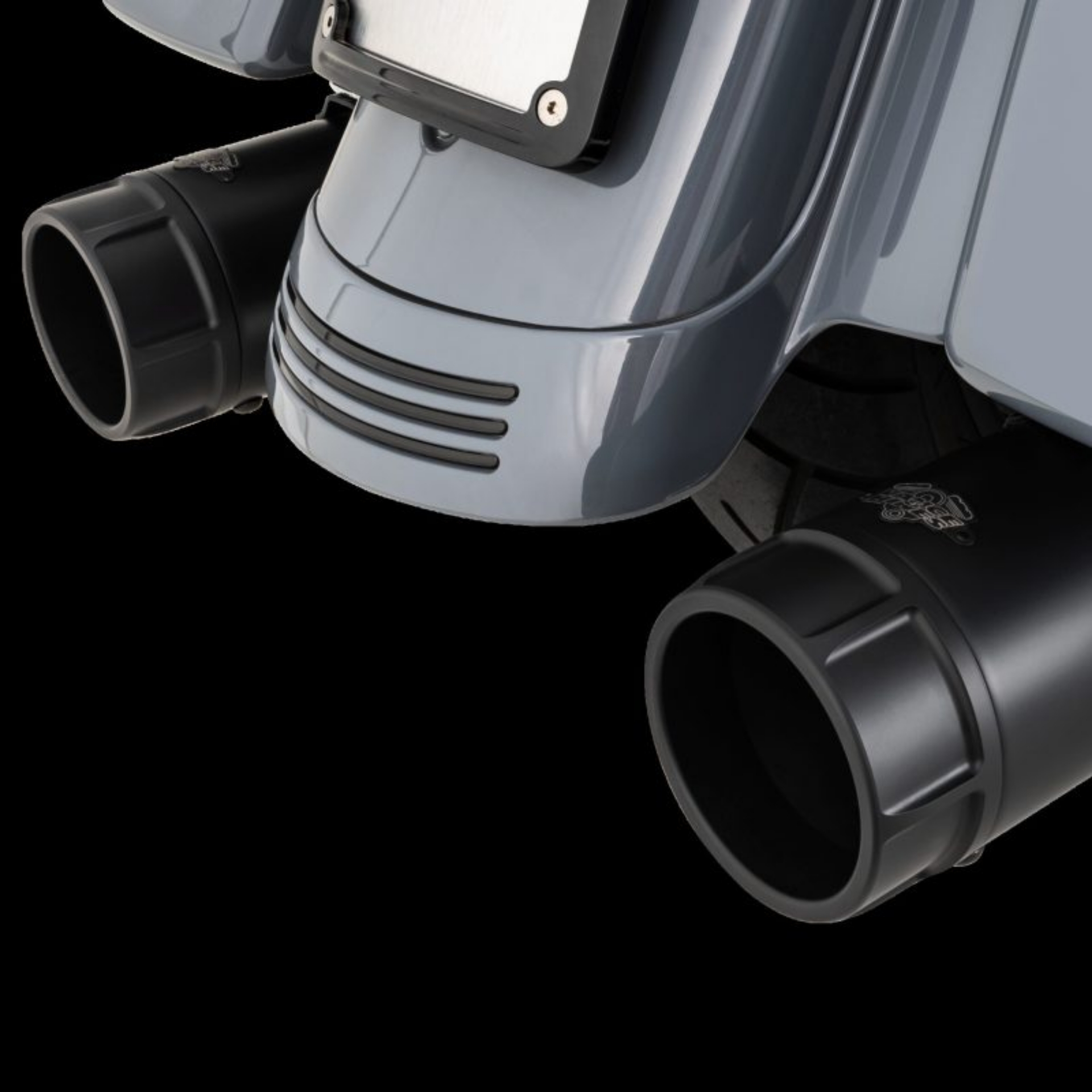 Picture of Vance & Hines HD Touring 95-16 Torquer 450 Black Slip-On Exhaust