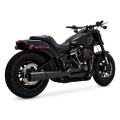 Picture of Vance & Hines HD Softail 18 -22 Pro Pipe Black PCX Full System Exhaust