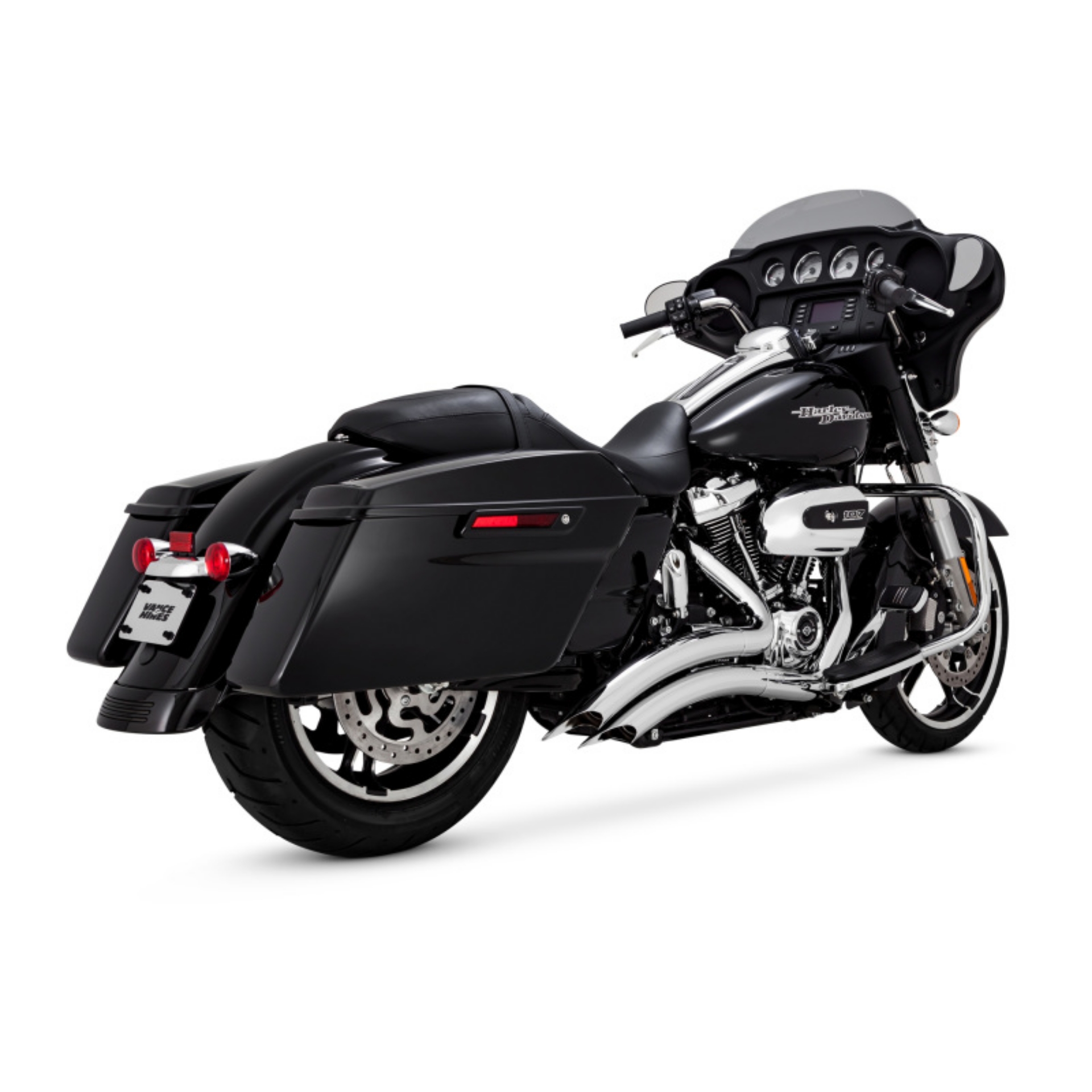 Picture of Vance & Hines HD Dresser 17-22 Big Radius 2-2 Chrome PCX Full System Exhaust