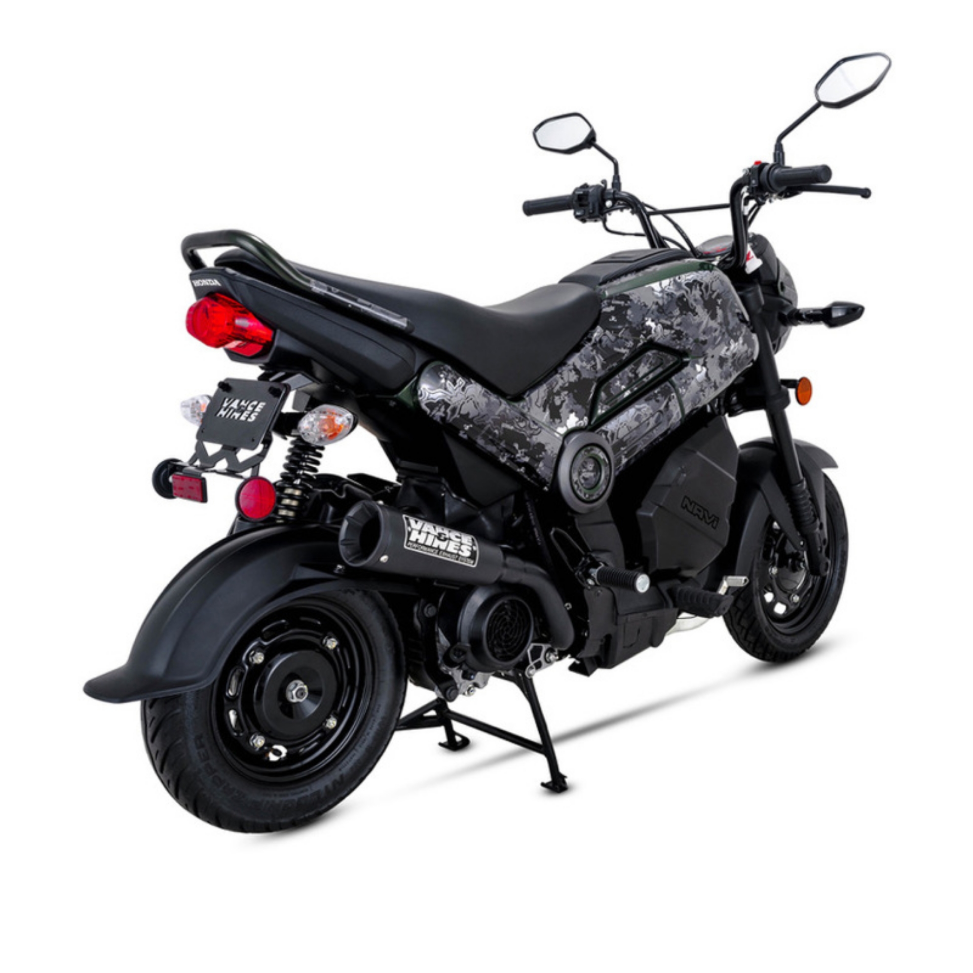 Picture of Vance & Hines HONDA 17-22 Navi Upswp Exh Black Slip-On Exhaust